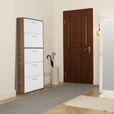 thumbnail of HOMCOM Mobile Scarpiera in Legno 5 Scomparti per 30 Paia di Scarpe