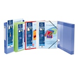 thumbnail of Exacompta Sammelmappe A4 PP 3 Klappen mit Gummizug Kreacover violett