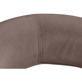 thumbnail of Taburete de trabajo de terciopelo Olinda Marrón