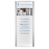 thumbnail of FRANKFURT Außenaufsteller LED-beleuchtet, 200 x 108,5 cm