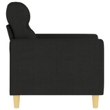 thumbnail of Fauteuil Noir 60 cm Tissu Modèle Quervelorix