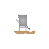 thumbnail of Gastro M ijsblokjesmachine 65kg output