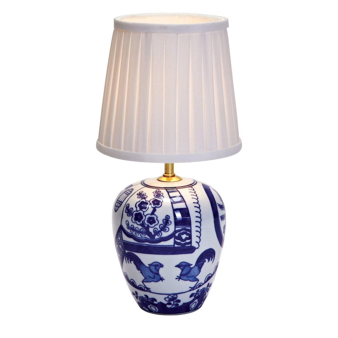 MARKSLÖJD Göteborg Tischlampe Blau 33 cm