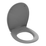 thumbnail of Duroplast WC Sitz Made in Germany GREY Premium mit Absenkautomatik und Schnellverschluss, Toilettendeckel, Klodeckel