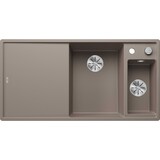 thumbnail of BLANCO AXIA III 6 S Einbauspüle SILGRANIT tartufo ab 60 cm mit Brett