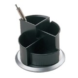thumbnail of helit Stiftehalter Polystyrol Silber 15 x 11,2 cm
