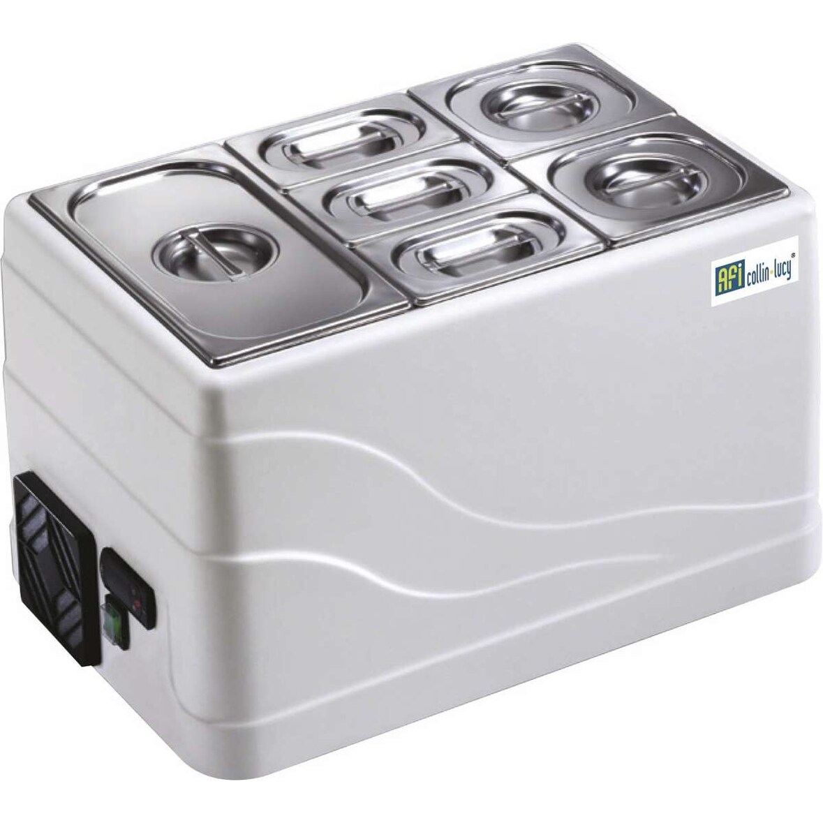 A.C.L - Présentoir réfrigéré à poser pour 1 bac GN 1/1 - Série ECO