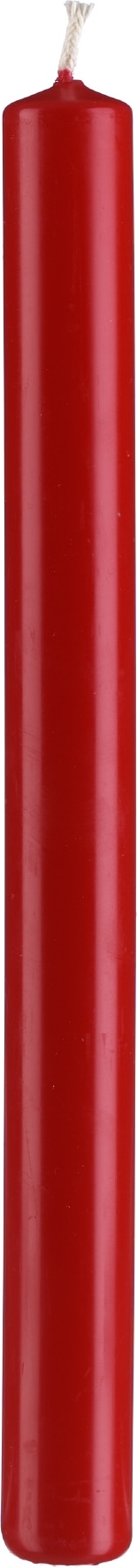 Kerzen Stabkerzen Rot, 250 x 30 mm, 12 Stück