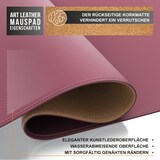 thumbnail of CSL Mauspad, XXL 800 x 400 x 3 mm Schreibtischunterlage, XXL Mousepad / Rutschfest, pink