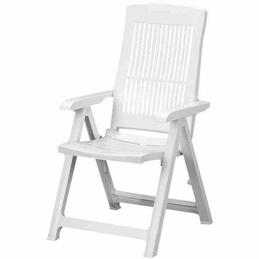 PROGARDEN  Tampa Tampa Klappsessel, weiß