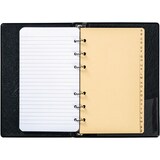 thumbnail of Ringbuch Kunstleder 6 Ringe 10mm incl. Einlage schwarz