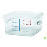 thumbnail of Récipient peu encombrant 3,8 litres, Rubbermaid, VB 006304, Transparent