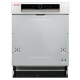 thumbnail of LAVAVAJILLAS SEMI-INTEGRABLE EVVO DSi4, 14 Cubiertos, 8 Programas, Inox, Ancho 600 mm