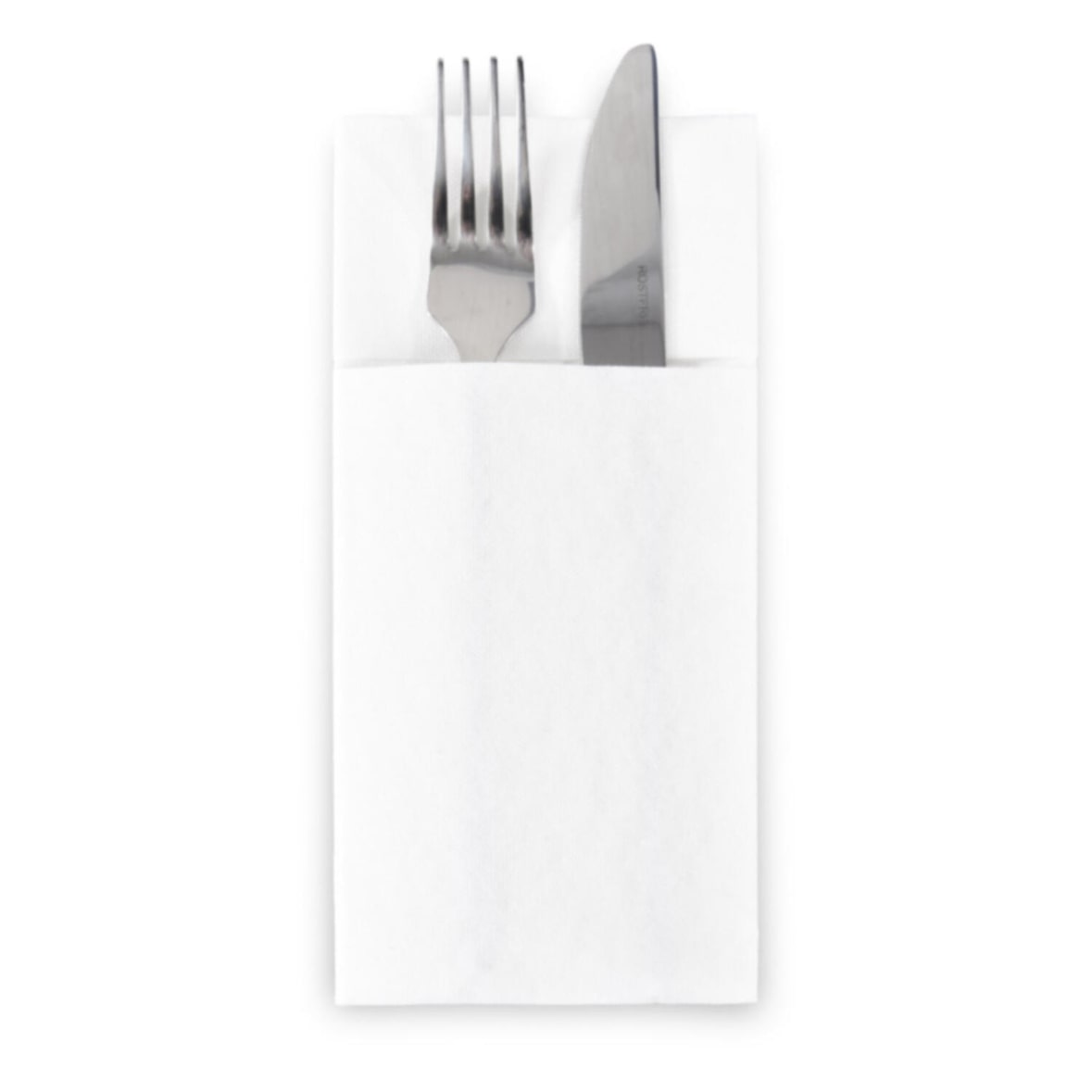 50x Servietten Bestecktaschen 39 x 40 cm 1/8 -Falz AIRLAID Stoffähnlich