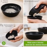 thumbnail of Anrührbecher Gips Mischbecher Schwarz 4 Stück 150 mm Durchmesser Zylindrisch