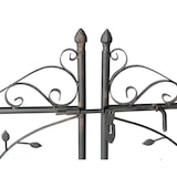 thumbnail of DanDiBo Rosenbogen mit Tür Metall 18602 Torbogen Gartentor Eisen Rankhilfe Rankgitter Rundbogen Tor