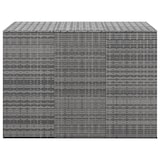 thumbnail of Helloshop26 - Boîte à coussins de jardin résine tressée 145 x 100 x 103 cm gris 02_0013161