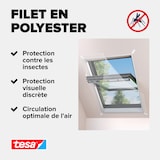 thumbnail of TESA tesa® Insect Stop vliegengordijn Vliegengordijn voor dakraam 1,2 x 1,4 m