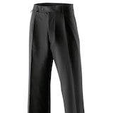 thumbnail of 600 - Herrenhose mit Bundfalten : schwarz (Business) 100% Polyester 270 g/m² 48