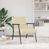 thumbnail of vidaXL Sessel Creme 59 x 75 x 78 cm Stoff