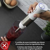 thumbnail of Magefesa Crossia Plus - Batidora de Mano + Vaso Batidor de 600ml + Picadora de 500ml, 1000W, 2 Velocidades, Silenciosa, 6 Niveles de Potencia