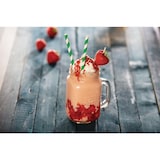 thumbnail of Fiesta Compostable composteerbare papieren rietjes groen-wit gestreept