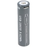 thumbnail of 18650 Li-ion Akku, 3,7V, 2600mAh, mit USB-C Charging Port, ca. 71,1 x 18,5mm