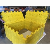 thumbnail of Blindage de fouilles léger légo-kit 8  2x2x0,65m - JAUNE