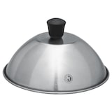 thumbnail of CHEF CUISINE Burgerglocke Grill – Grillglocke für Burger und Steaks, Edelstahl-Schmelzglocke mit 16 Zentimeter Durchmesser
