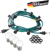 thumbnail of Illu-/Partylichterkette 30m für Außen grün Germany 50 kaltweiße LED Kugellampen