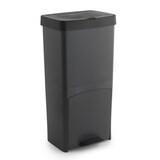 thumbnail of SP BERNER - Cubo de Basura Vertical 70L de 2 Compartimentos (40L + 30L) Antracita con Bolsas de Basura Autocierre 40L
