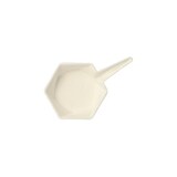 thumbnail of 144 Fingerfood - Schalen Zuckerrohr "pure" 15 ml 1,5 cm x 9,5 cm x 6,3 cm weiss "Hexagon"