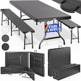 thumbnail of CASARIA® Bierzeltgarnitur Kunststoff 180cm 3-teilig Set
