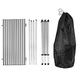 thumbnail of Camping Klapptisch aus Aluminium inkl. Tasche 140x70x70cmgrau