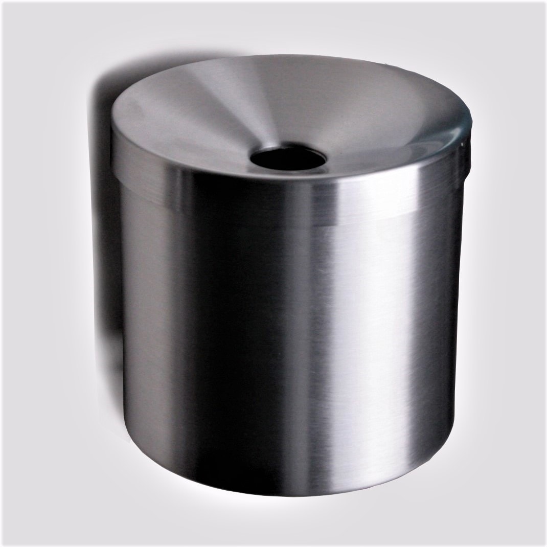 Wandaschenbecher Edelstahl outdoor SZAGATO Ø 15x15cm 1 ltr. SZAGATO Wand Aschenbecher outdoor Aschenbecher Wandmontage Aschenbecher draussen outdoor