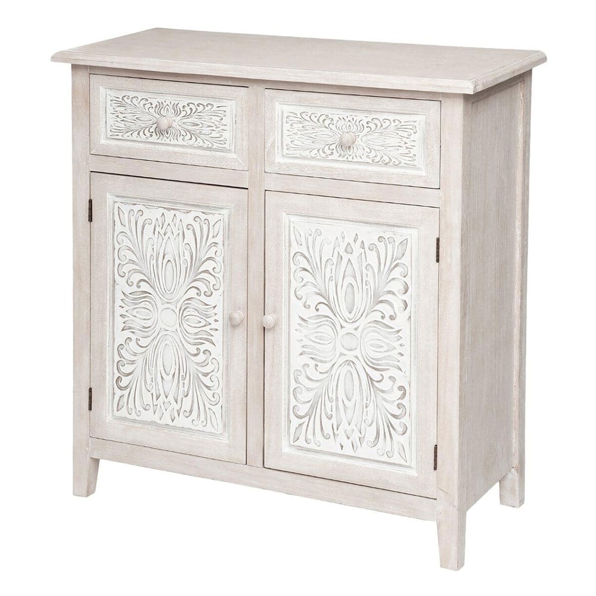 WellHome - Aparador con 2 puertas 80x34,5x85cm