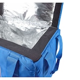 thumbnail of METRO PROFESSIONAL Bolsa isotérmica, polietileno/poliéster, 35 x 52 x 35 cm, 65 L, azul