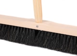 thumbnail of Naturhaar Rosshaarbesen 60cm Breit Saalbesen Roßhaar-Besen Stiel 140cm Lang sehr weiche Borsten Saalbesen