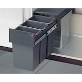 thumbnail of Hailo Abfallsammler 3666131 TZ Swing Terzett 3x 10 Liter