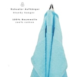 thumbnail of Betz 6 Stück Badetücher Palermo Größe 100 x 200 cm Farbe Türkis