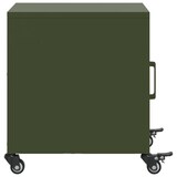 thumbnail of Tables de chevet 2 pcs vert olive 36x39x43,5 cm acier – Modèle Nature Nuit