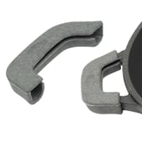 thumbnail of Emaillierte Gusseisen-Bratpfanne 24cm Tief mit abnehmbarem Griff + Pfannenwender + Kochlöffel