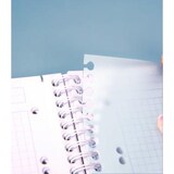 thumbnail of Lot de 5 Cahier Linicolor Intensive Evolutiv'book A4+, 240p./120 feuilles détachables 90 g/m² reliure intégrale, couv. polypro assortis, quadrillé 5x5