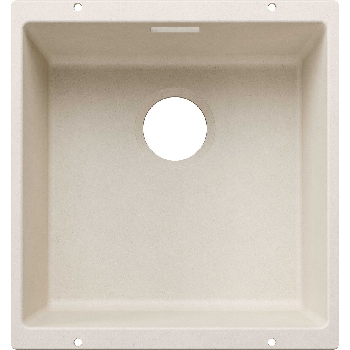 BLANCO SUBLINE 400-U  Einbauspüle SILGRANIT softweiß ab 50 cm