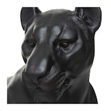 thumbnail of Atmosphera Leopardo - Statua di leopardo 80x38x38cm in resina nera