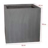 thumbnail of Blumenkübel Blumenkasten Blumentopf Pflanzentopf "Mainau" 50x50x50 cm Betonoptik Dekoration Garten