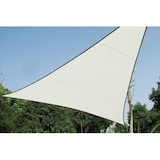 thumbnail of Schaduwdoek, waterafstotend, 5 x 5 x 5 m, 160 g/m², polyester, driehoek, crème