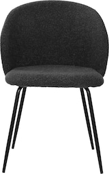 thumbnail of SIT Möbel 2er-Set Stuhl | Bezug Strukturstoff | Gestell Metall | B 60 x T 48 x H 78 cm | schwarz – schwarz