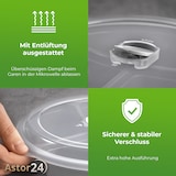 thumbnail of 2er Set Mikrowellenteller mit Deckel
