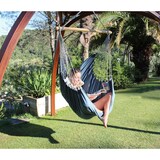 thumbnail of Chaise Hamac 100% Coton coloris blue Jean avec poche intégrée - Toile uniquement